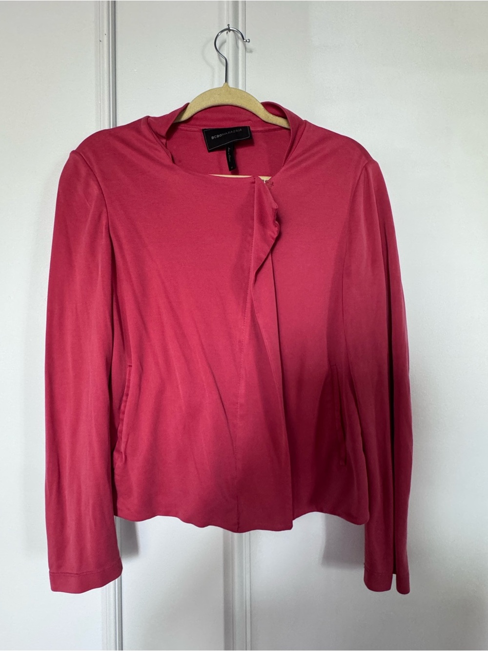 BCBGMAXAZRIA Long-Sleeve Open-Front Jacket